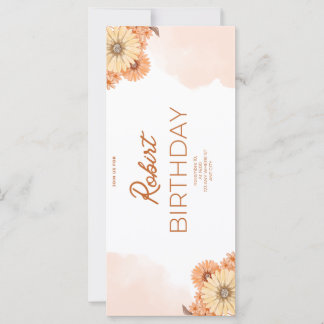 Invitación de cumpleaños