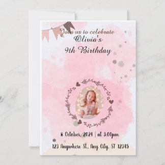 Invitación de cumpleaños