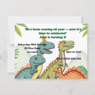 Invitación de cumpleaños