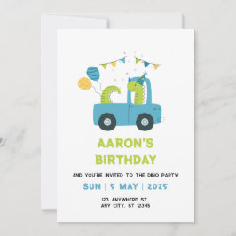 Invitación de cumpleaños