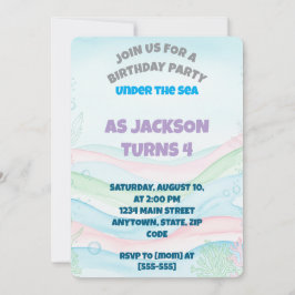 Invitación de cumpleaños