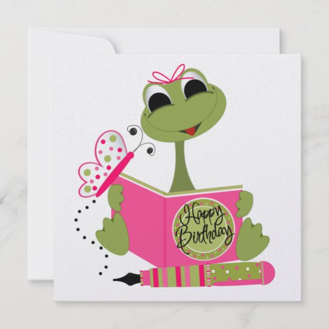 Invitación de cumpleaños (Anverso)