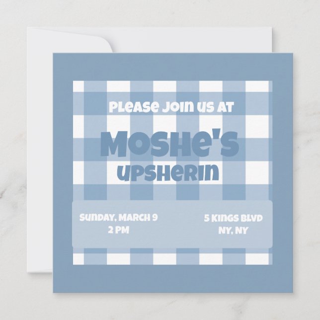 Invitación de cumpleaños (Anverso)