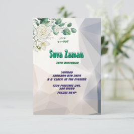 Invitación de cumpleaños