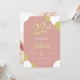 Invitación de cumpleaños