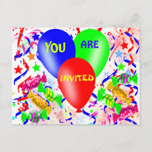 invitación de cumpleaños