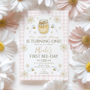 Invitación de cumpleaños 1 Bee