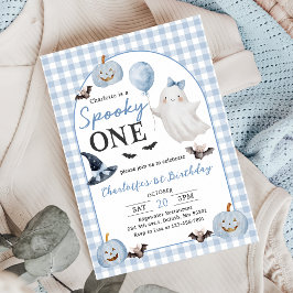 Invitación de cumpleaños 1 Spooky One Halloween Gh