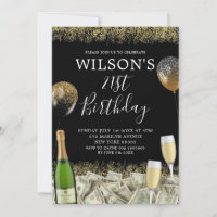 Invitación de cumpleaños 21 a Fiesta de Oro Mexica