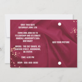 INVITACIÓN DE CUMPLEAÑOS 2 GUARDAR LA FECHA