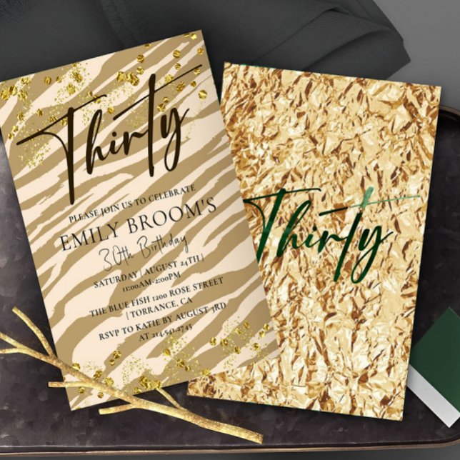 Invitación de cumpleaños 30 (Subido por el creador)