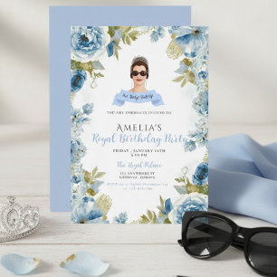 Invitación de cumpleaños 30 de Princess Diaries mi