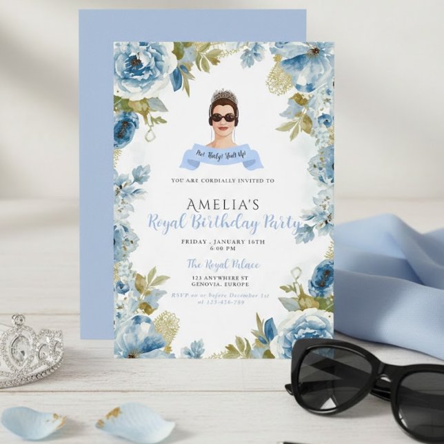Invitación de cumpleaños 30 de Princess Diaries mi (Subido por el creador)