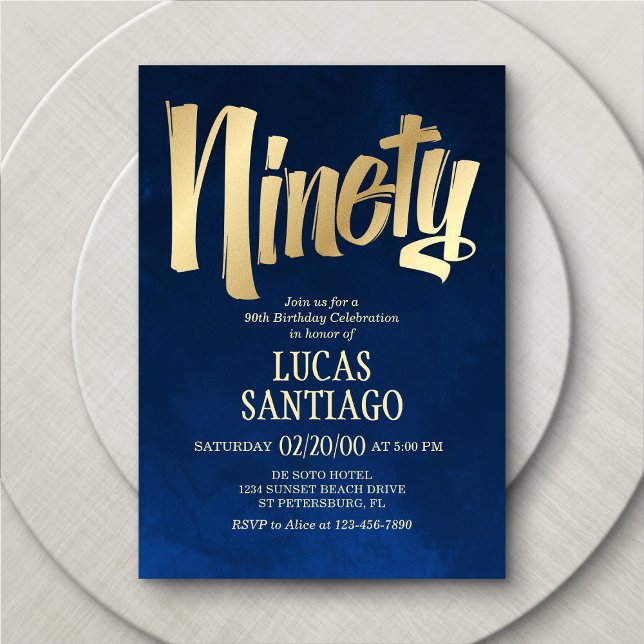 Invitación de cumpleaños 90 a la Marina de Oro mas (Subido por el creador)