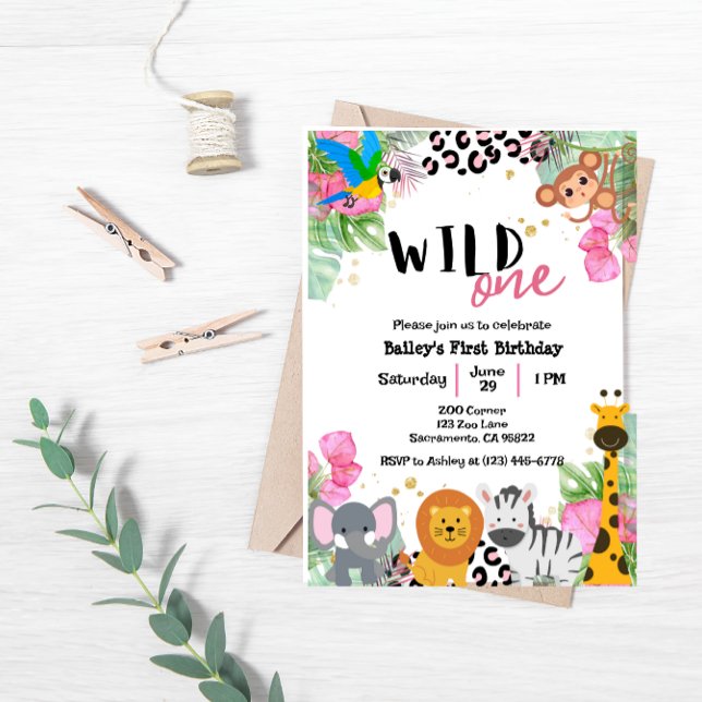 Invitación de cumpleaños a Chicas de la selva silv (Subido por el creador)