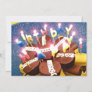 Invitación de cumpleaños a Cupakes