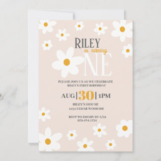 Invitación de cumpleaños a Daisy