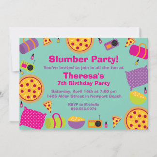 Invitación de cumpleaños a Fiesta de madrugada