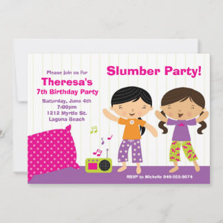 Invitación de cumpleaños a Fiesta de madrugada