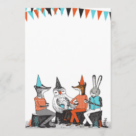 Invitación de cumpleaños a Fiestas de jardín de cu