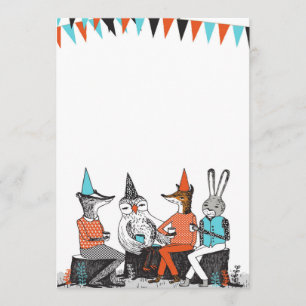 Invitación de cumpleaños a Fiestas de jardín de cu