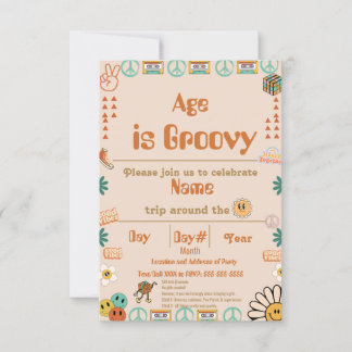 Invitación de cumpleaños a Groovy