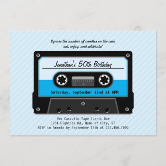 Invitación de cumpleaños a la cinta