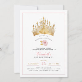 Invitación de cumpleaños a la Corona de la Princes