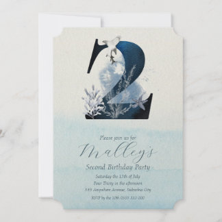 Invitación de cumpleaños a la edad de las medusas 