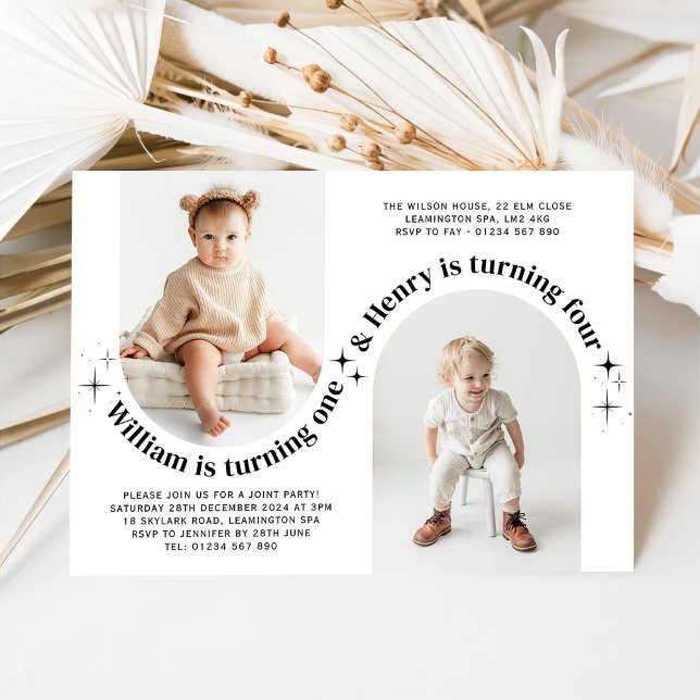 Invitación de cumpleaños a la foto del paisaje de  (Subido por el creador)