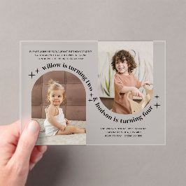 Invitación de cumpleaños a la junta de fotografía