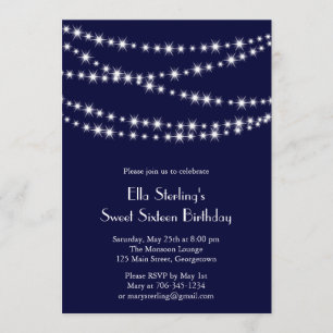 Invitación de cumpleaños a la Marina Twinkle