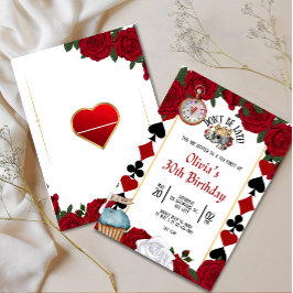 Invitación de cumpleaños a la tarjeta de reproducc