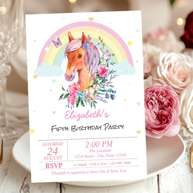 Invitación de cumpleaños a las estrellas del arcoi (Subido por el creador)