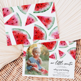 Invitación de cumpleaños a Little Sweetie Photo