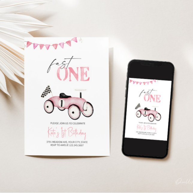 Invitación de cumpleaños a los conductores de auto (Subido por el creador)