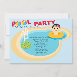 Invitación de cumpleaños a los Fiestas del grupo