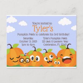 Invitación de cumpleaños a los niños de la granja 