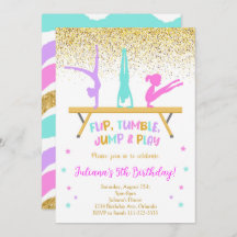 Invitación de cumpleaños a niños de Purpurina dora