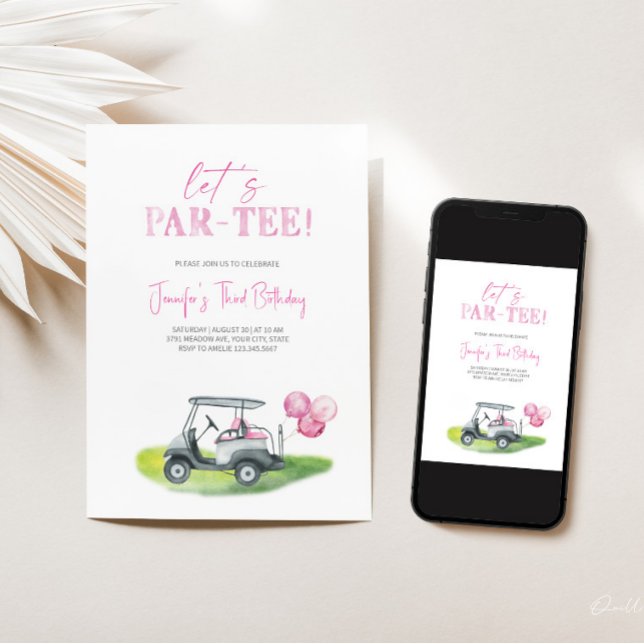 Invitación de cumpleaños a Par-tee Mini Chica de g (Subido por el creador)