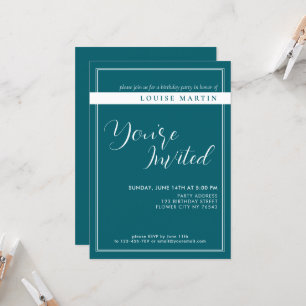 Invitación de cumpleaños a Personalizado de Gasoli