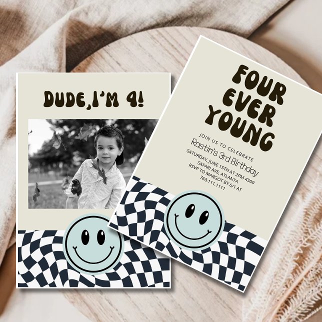Invitación de cumpleaños a prueba de Fourever Youn (Subido por el creador)