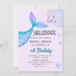 Invitación de cumpleaños a Shellebrate