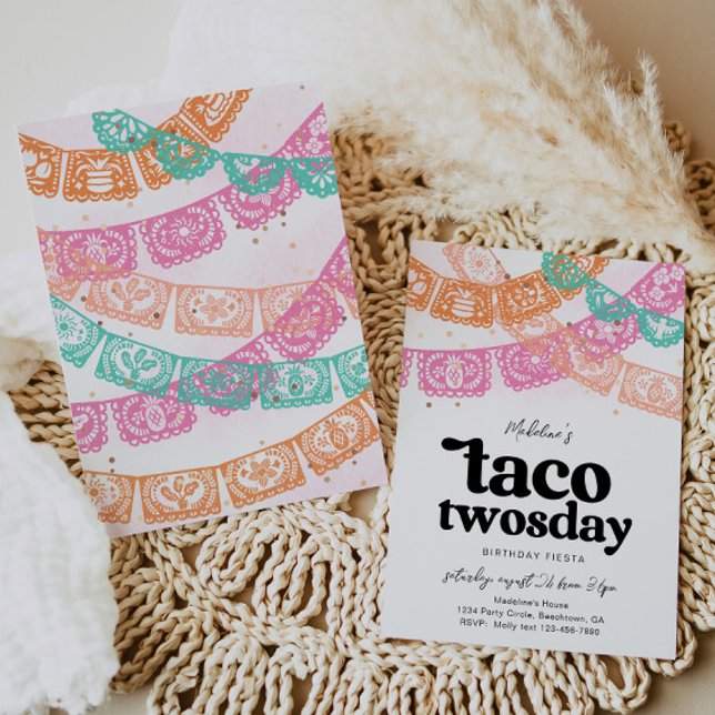 Invitación de cumpleaños a Taco el domingo (Subido por el creador)