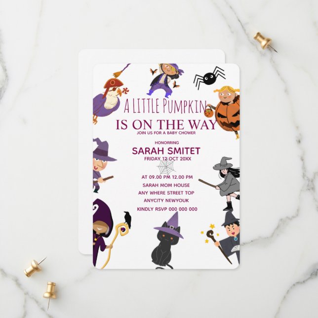 Invitación de cumpleaños a todos los monstruos, na (Anverso/Reverso In Situ)