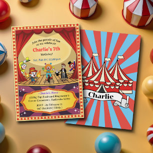 Invitación de cumpleaños a un Personalizado modern