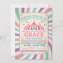 Invitación de cumpleaños al carnaval