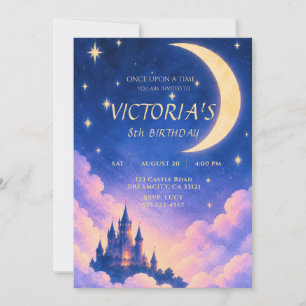 Invitación de cumpleaños al Castillo Encantado
