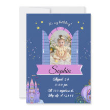 Invitación de Cumpleaños al Castillo Mágico de la 