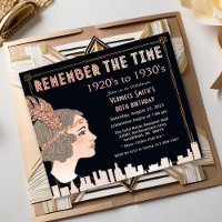 Invitación de cumpleaños al estilo de los locos añ